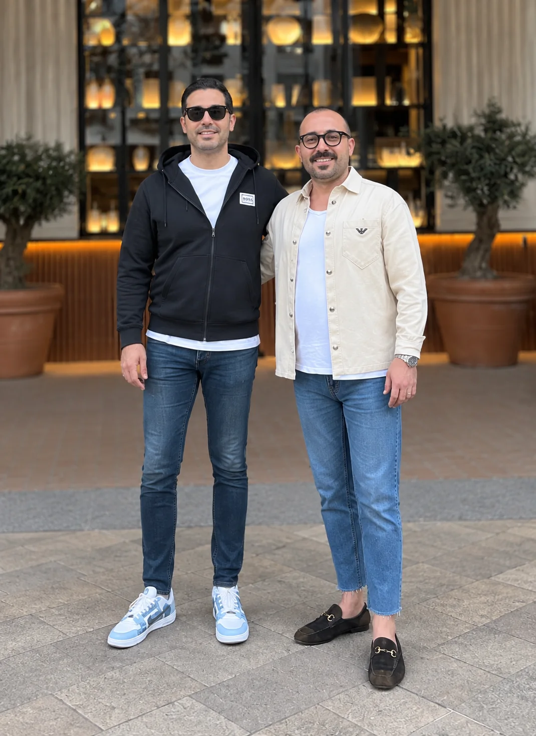 Tony and Mike, the cousins who founded Avanos Tile & Kitchen